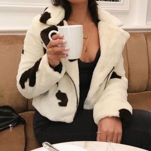 Forever 21 Cow Print Jacket